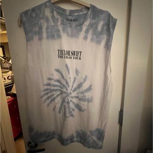 Taylor Swift The Eras Tie Dye Tank Top Size L